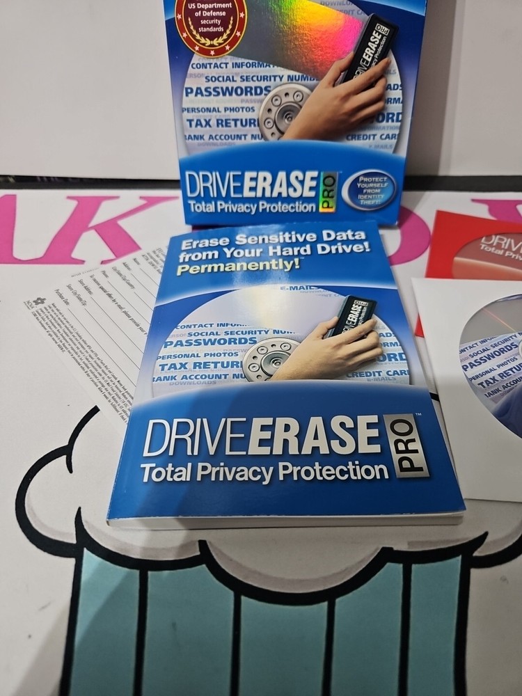 DriveErase Pro: Total Privacy Protection, Nova Development - Erase Hardrive Data