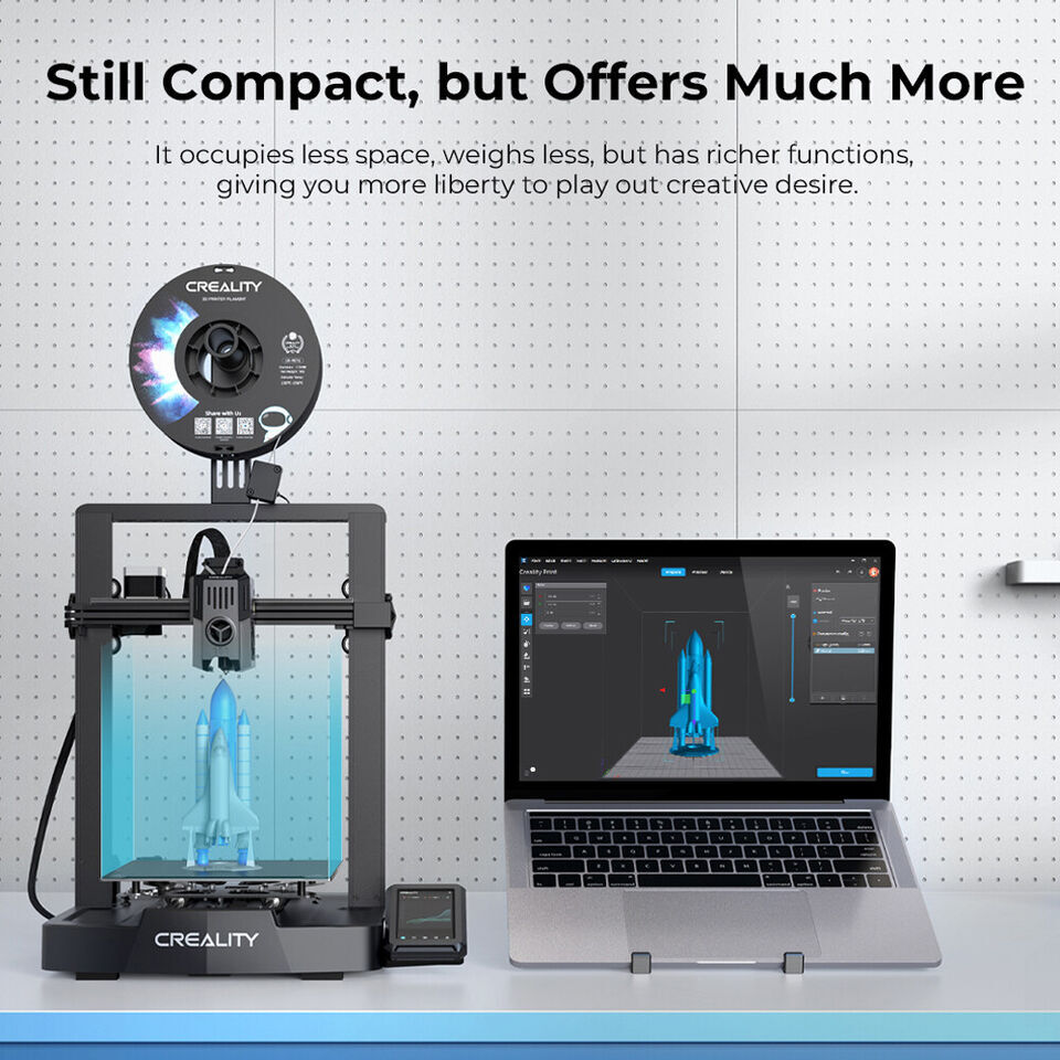Creality Ender 3 V3 KE 3D Printer CR Touch Auto Leveling - Upgraded Design