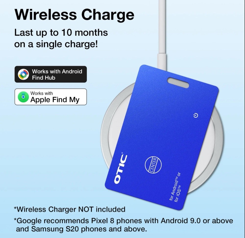 OTIC 2025 Android & iOS Tracker Smart Finder for Apple Find My iPhone