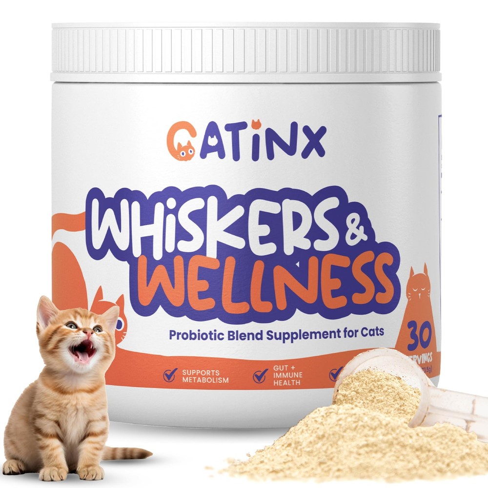 Whiskers & Wellness Probiotic Blend - Digestive Support &