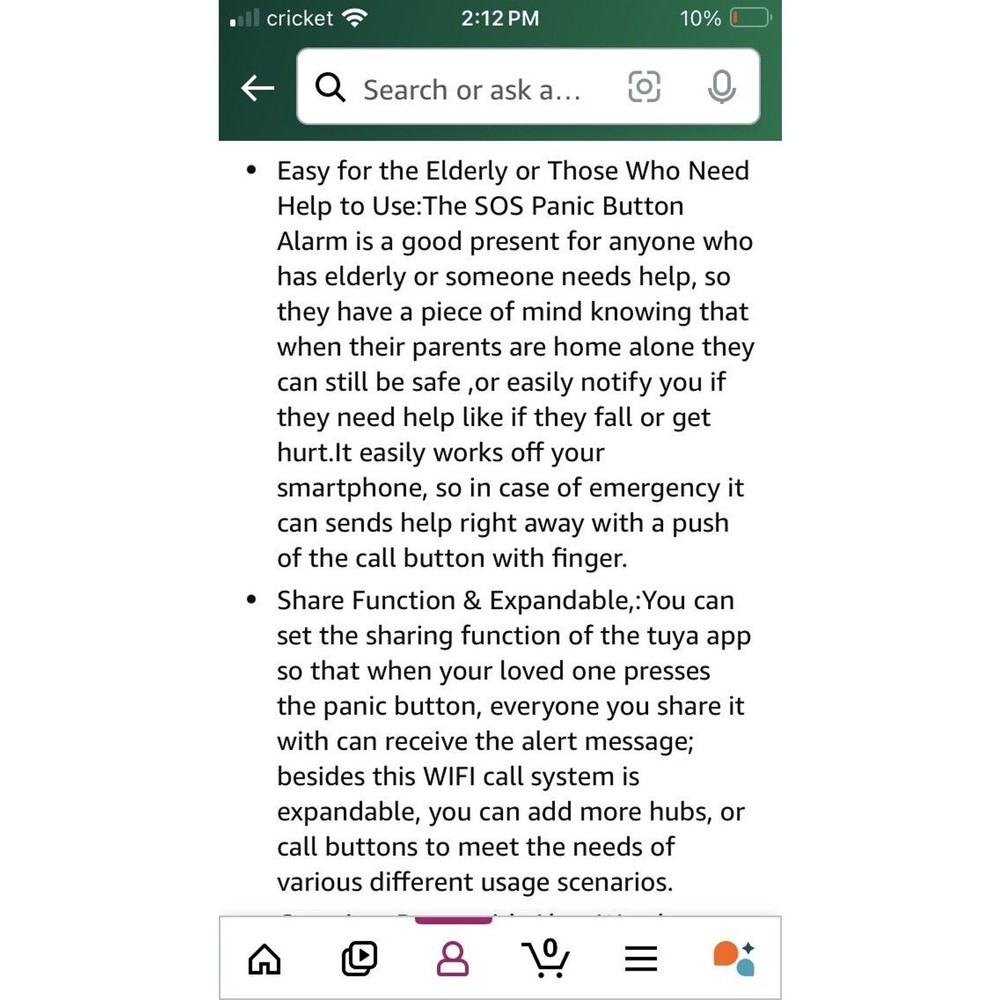 Multifunctional Pager Fall Alert