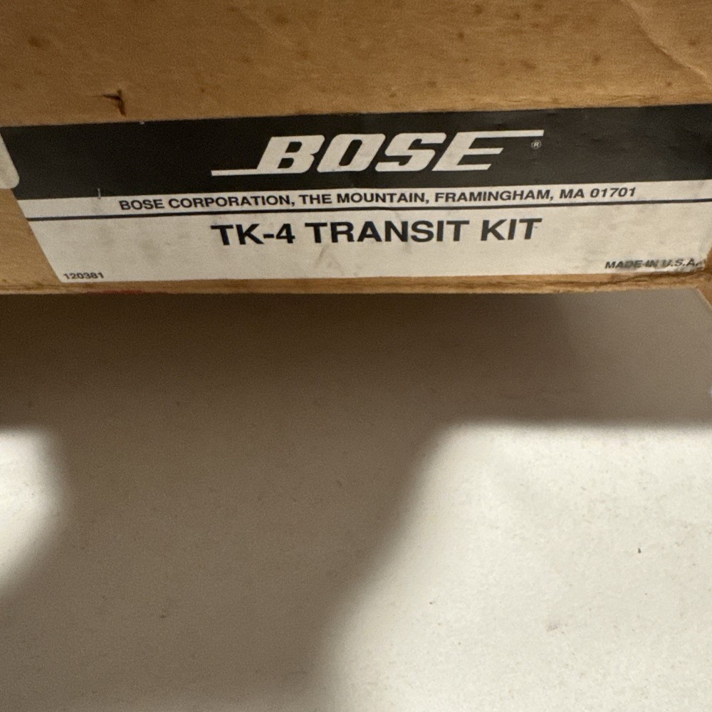 New Bose TK-4 Transit Kit Storage Case Bose 402 TK4