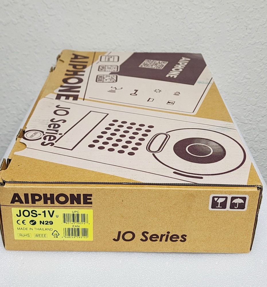 Aiphone Vandal Resistant Intercom Box Set, Surface Mount, 7" LCD JOS-1V