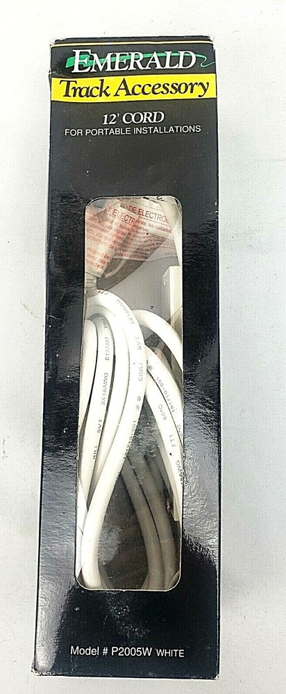 Emerald P2005W 12’Cord &Switch,Track Accessory Lighting compatible with Lithonia