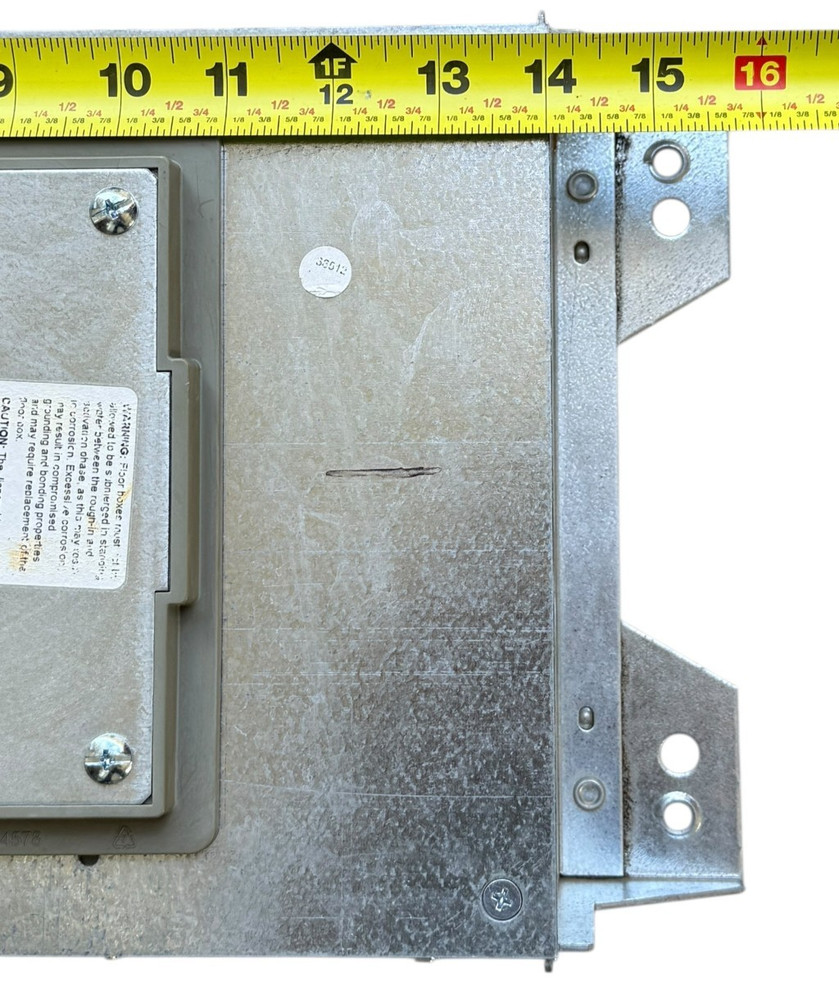 Legrand Wiremold RFBA2R30OG RFBA 2-G 3_RECTANGULAR COVER FLOOR BOX