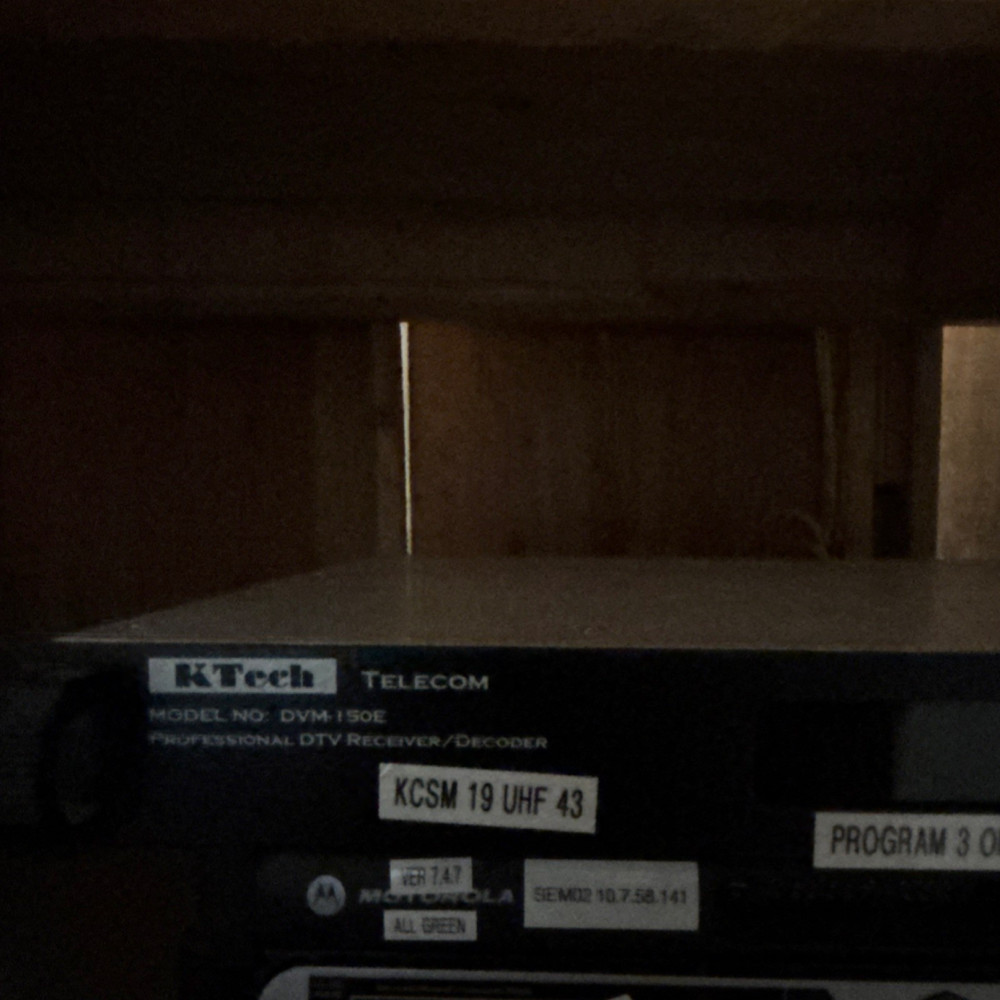 KTech DVM-150E Single Screen Rack-Mountable Professional DTV Receiver/Decoder