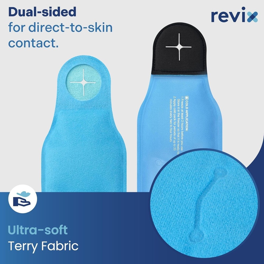 Reusable 24-Inch Wrist Ice Pack with Double Texture - Enhanced Recovery Solution