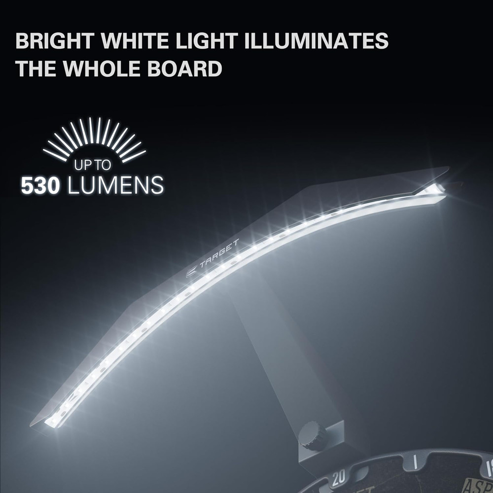 LED Dartboard Light - Bright Dart Board Lighting | Extra Long 3M Cable | Securel