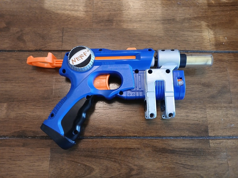 Modified Nerf Nitefinder (2004) - Blue Edition
