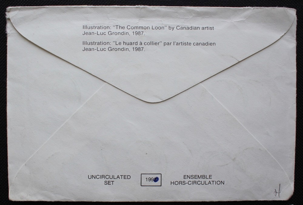 1990 CANADA PROOFLIKE 6-COIN SET - UNCIRCULATED w/COA & Envelope