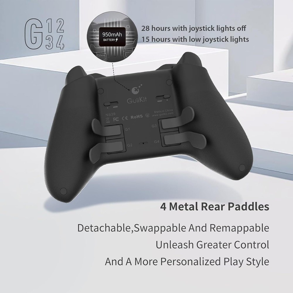Gulikit KK3 Max Controller Pad Kingkong 3 For Nintendo Switch/OLED (No Drift)