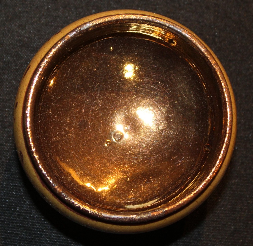 Antique Copper Luster 1820-1850 Master Salt