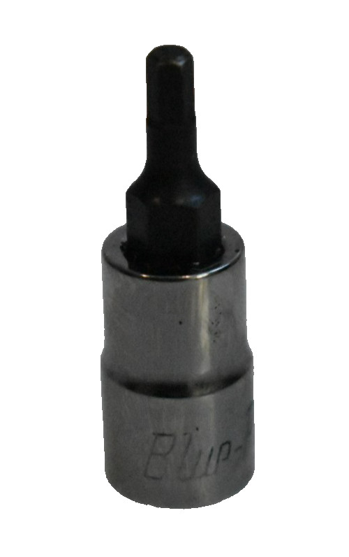 Blue Point Tools BLPH1418 1/8" SAE Hex Bit Socket Driver 1/4" Drive Chrome