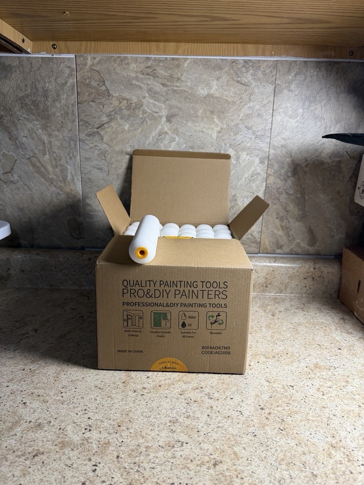 6 Inch Paint Roller Covers 24 Pack