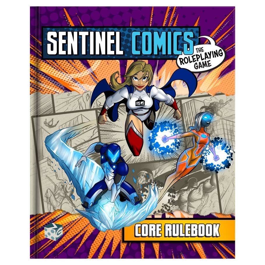 Greater Than Games Sentinel Comics Roleplaying Game Core Rulebook