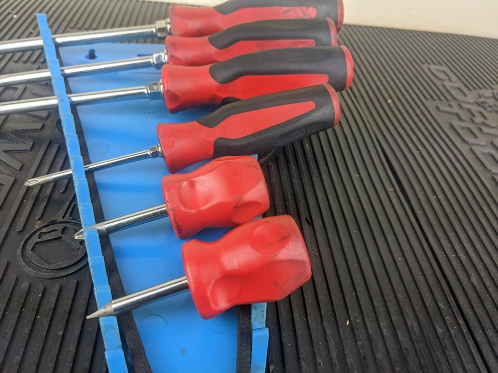 #az234 Snap on Instinct Soft Grip Combination Screwdriver Set SGD