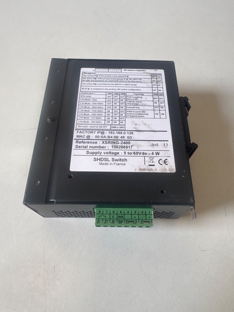 Etic XSRING-2400 SHDSL Switch