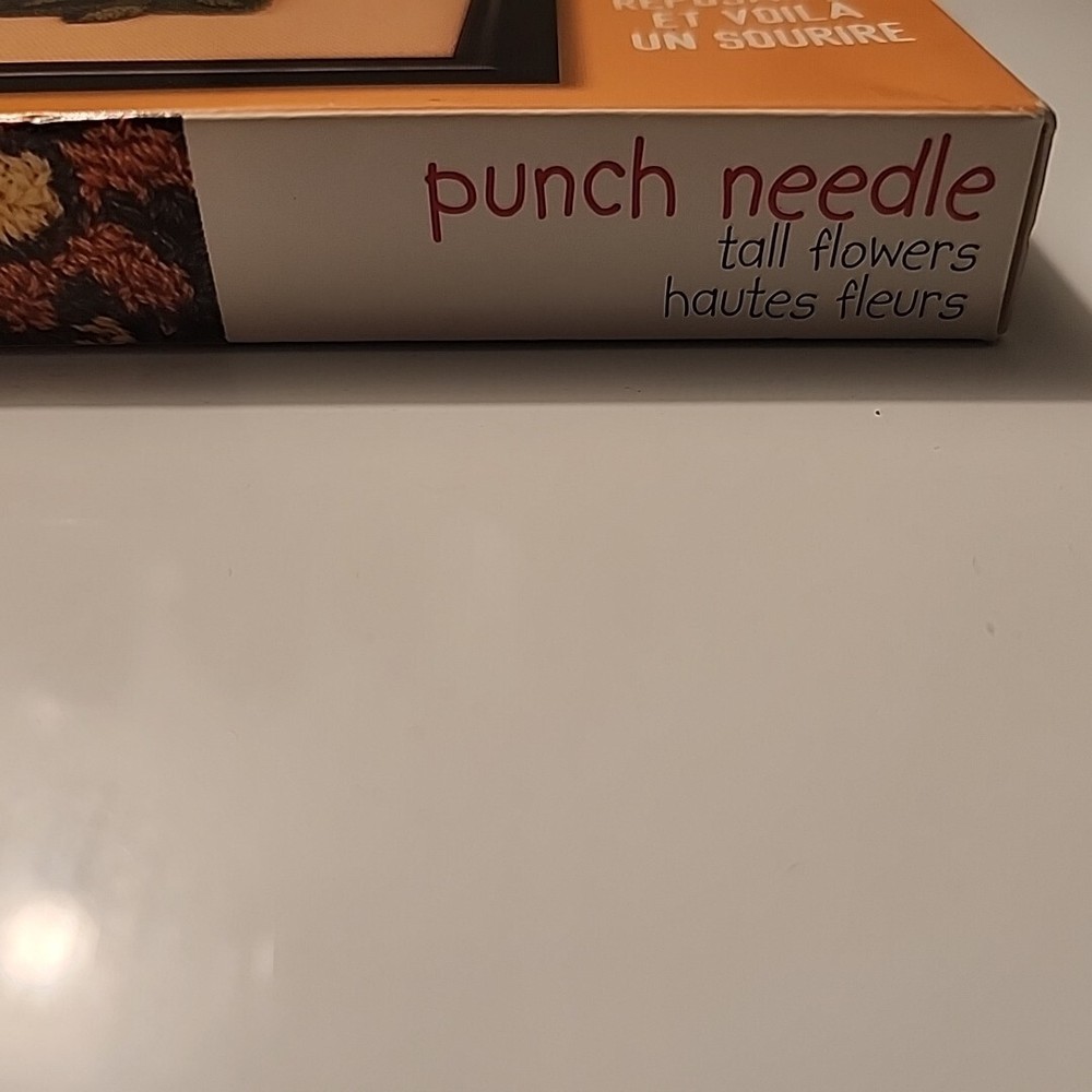 Dimensions "Talll Flowers" Punch Needle Kit #73227 NEW