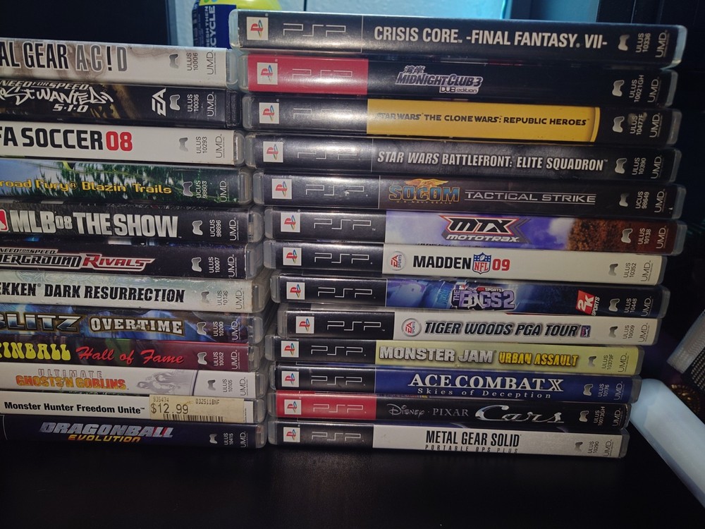 PSP Cases 25 Empty No Games