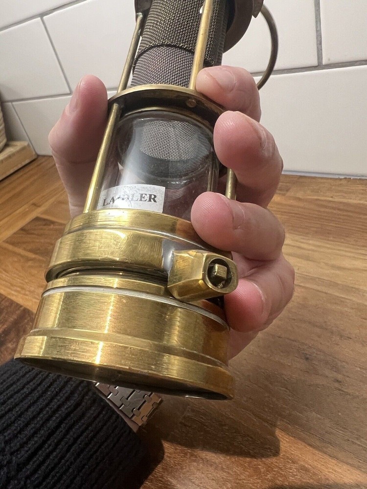 Laidler Durham Brass Miners Lamp - Mining (B)