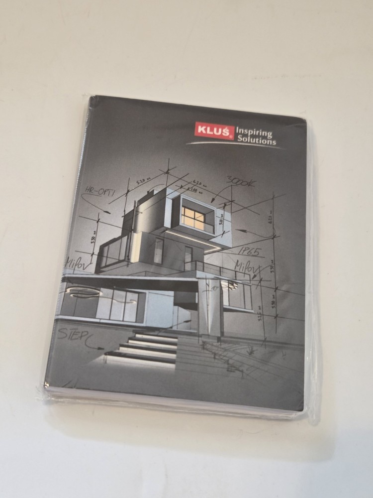 (3) Klus Inspiring Solutions Creative LED Get Inspired Notepad Sticky Notes New