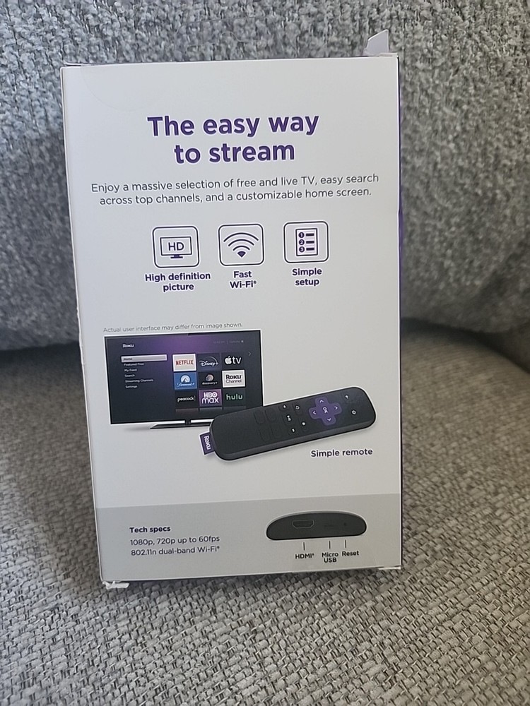 Roku Express HD Streaming New