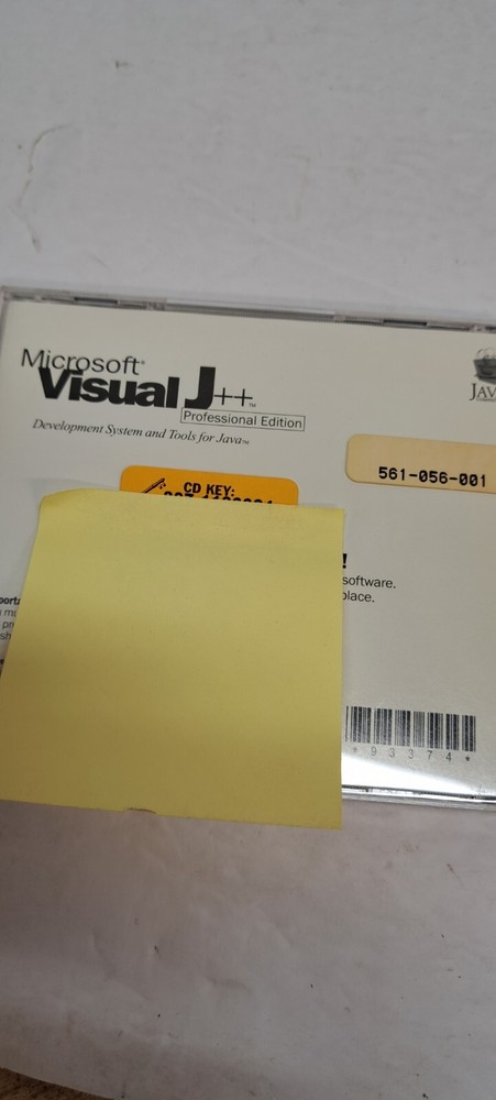 Microsoft Visual J++ Windows 95 93373
