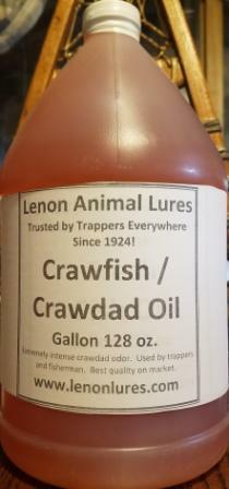 Lenon's Crawfish / Crawdad Oil Gallon Size