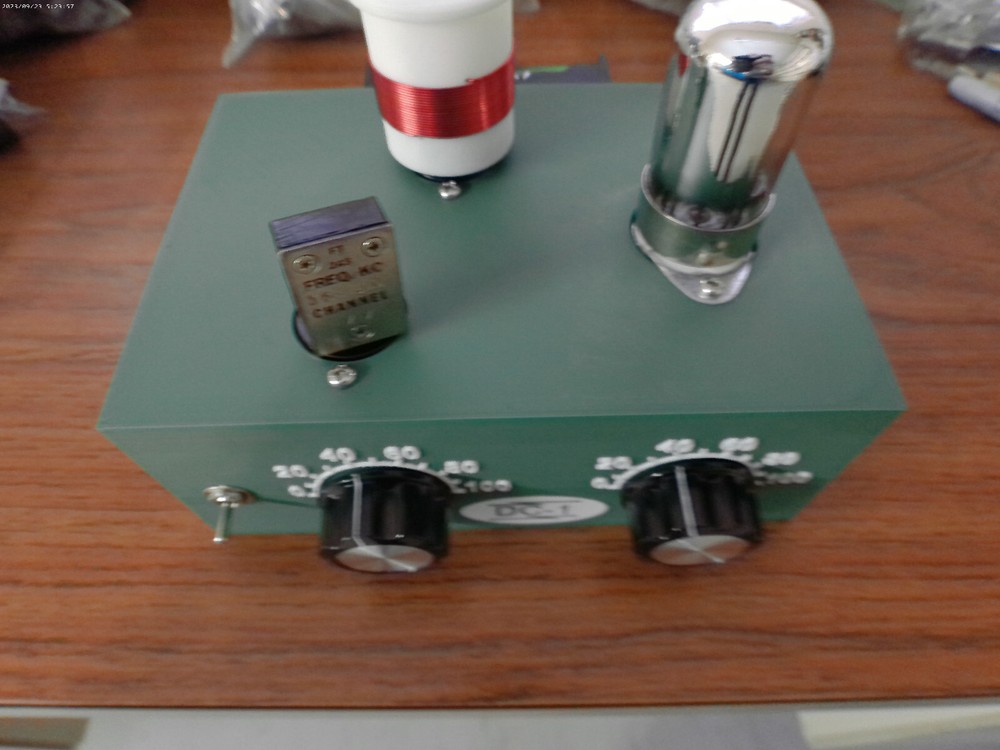 Unique 80/40 Meter QRP Ham Radio Transmitter Using the JAN 1299/3D6 Pentode