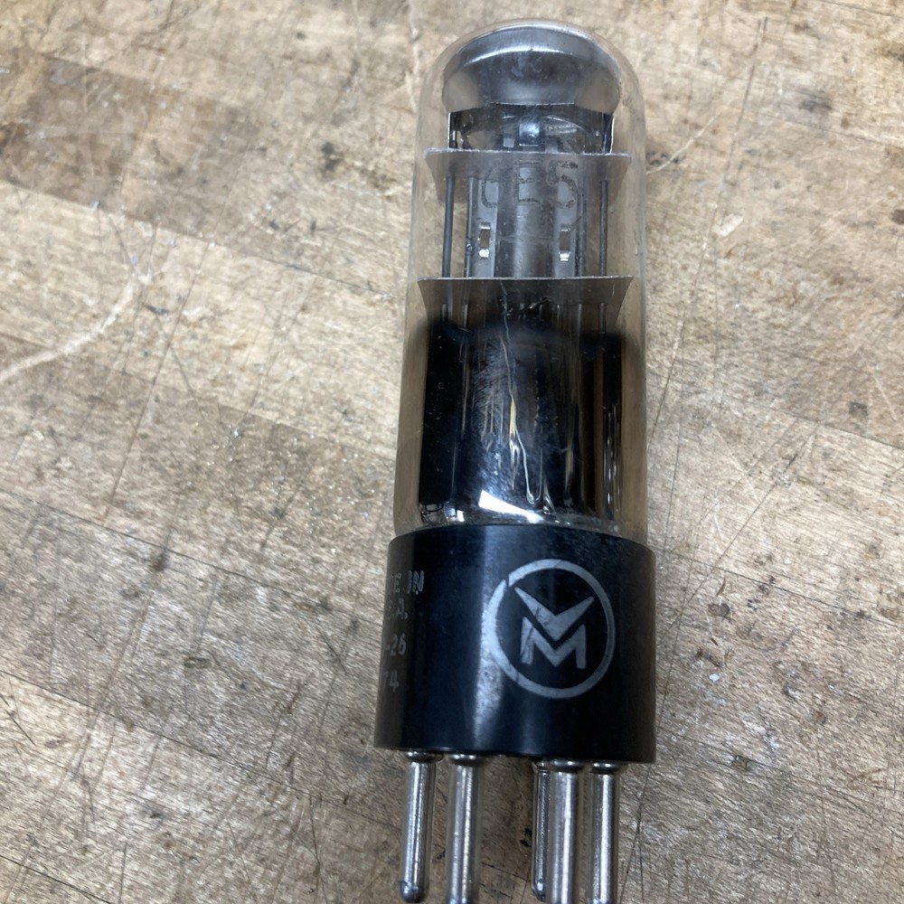 6E5 RCA magic eye vacuum tube valve