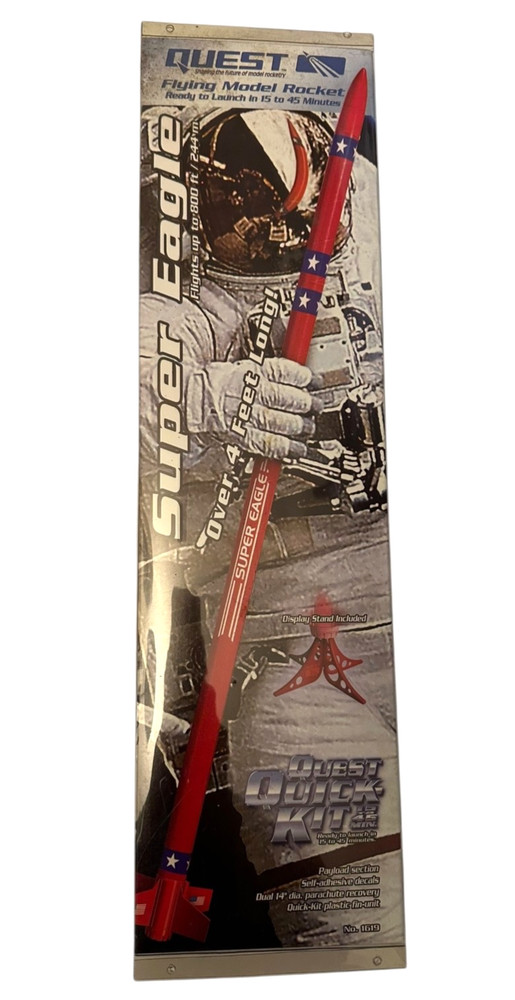 Quest Super Eagle Quick Kit #1619 Flying Model Rocket