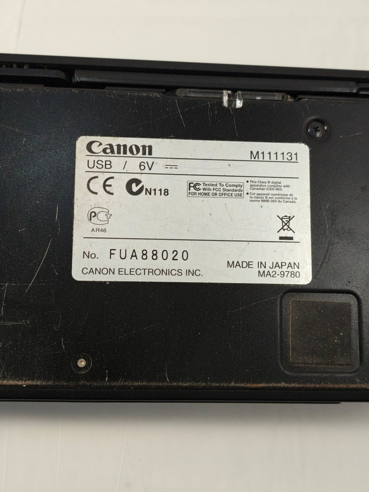 Canon ImageFORMULA P-215 Portable Duplex Document Scanner USB TESTED WORKS