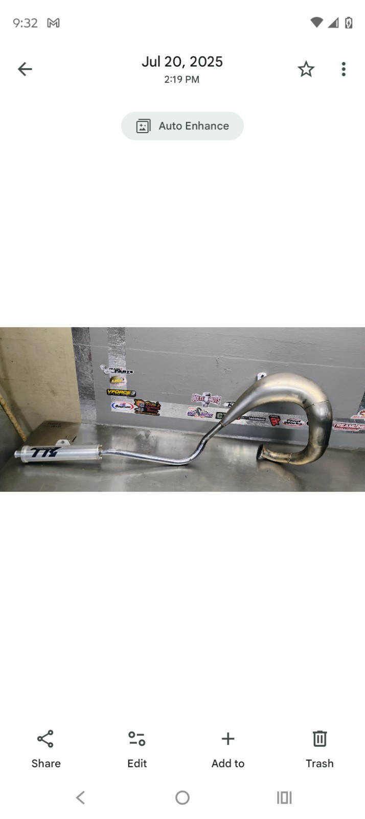 🔥 YAMAHA BLASTER 🔥 DOMA EXHAUST HEAD PIPE⚡