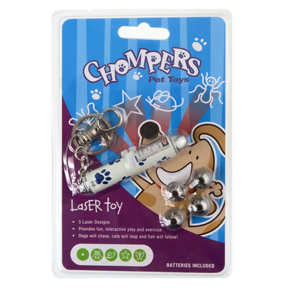 x5 Laser Designs Dog/Cat Toy Pointer High Quality Pet Keyring Key Ring Pointer