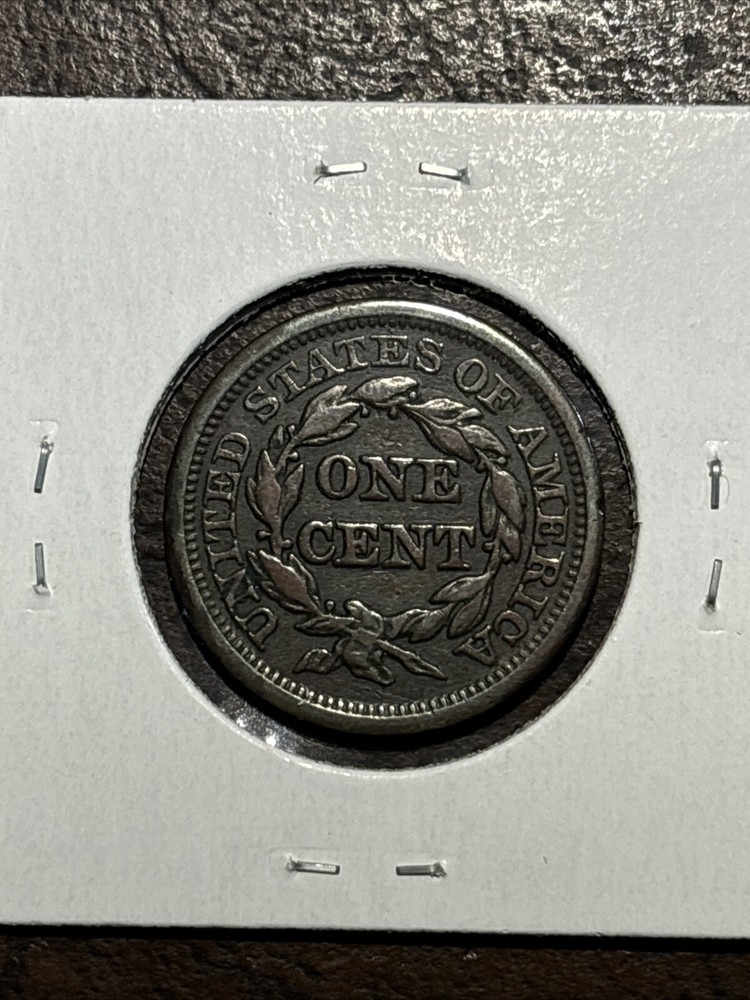 1846 Braided hair Large Cent Small Date