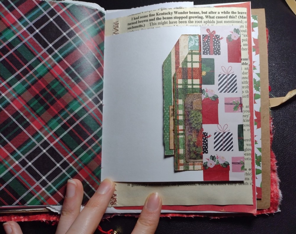 Christmas Handmade Junk Journal by Lexi