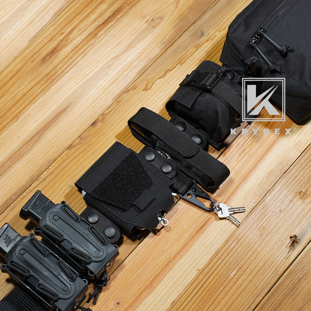 KRYDEX Tactical Police Security Guard Duty Belt Law Enforcement Outer&Inner Belt