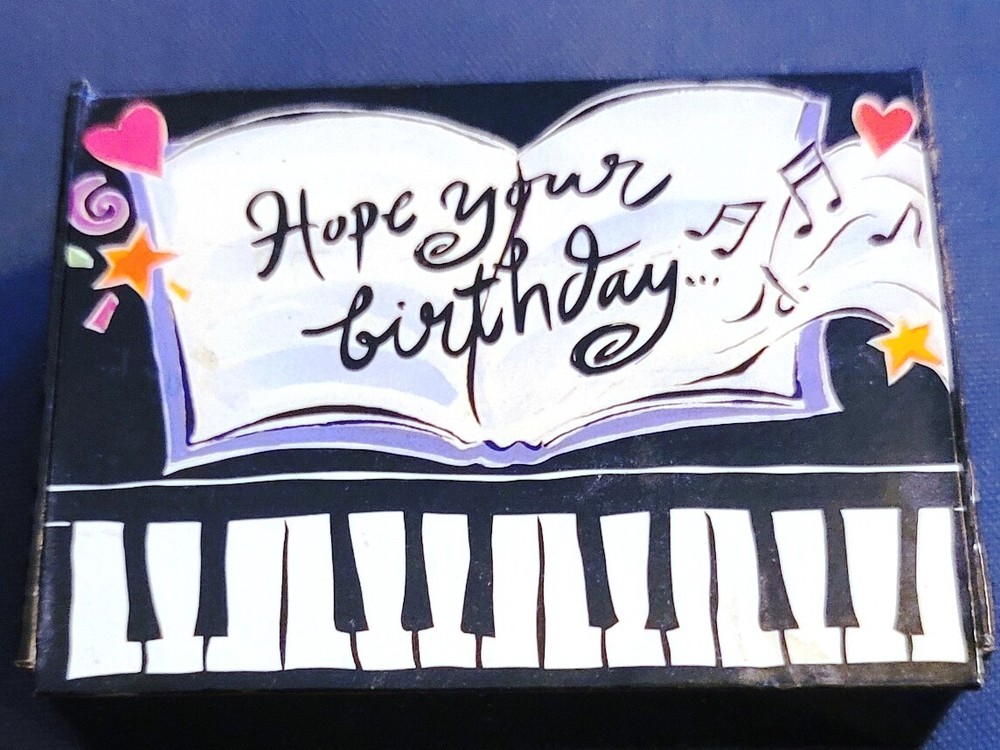 Fun 3" Paper Musical Box Card