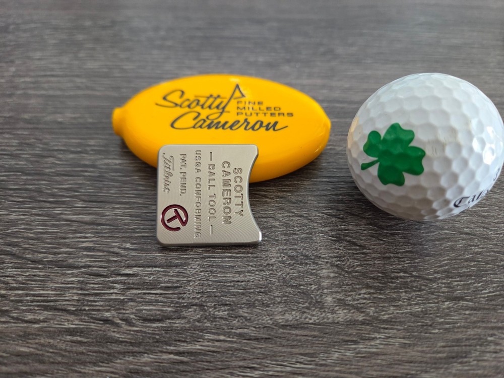 Rare Scotty Cameron Circle T Ball Marker Alignment Tool⛳⛳⛳FTUO✔️
