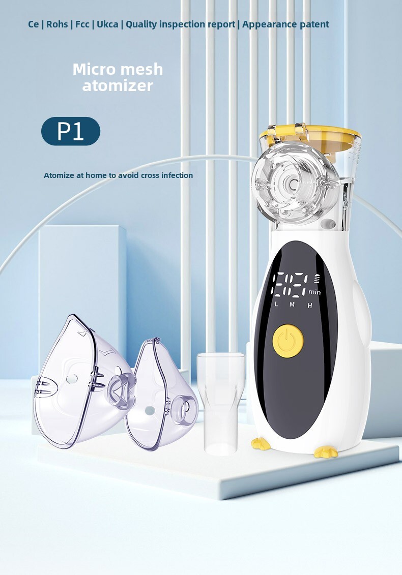 Mesh Atomizer..Nebuliizer .. *Hot Sell Humidifier Inhale Mist Machine qym