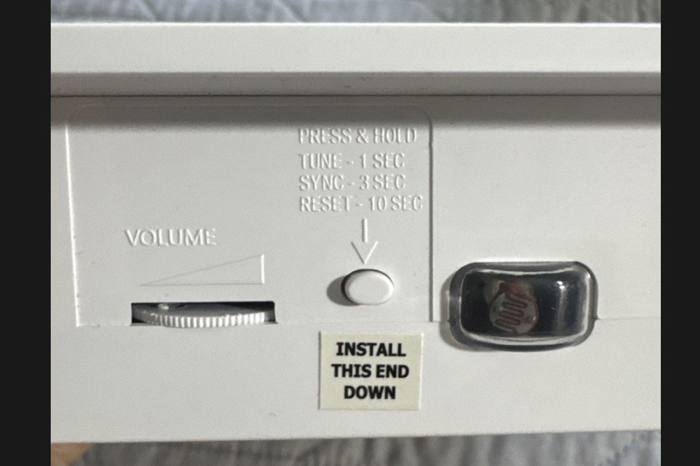 Style Selections Wireless Doorbell With Button 0827845 New