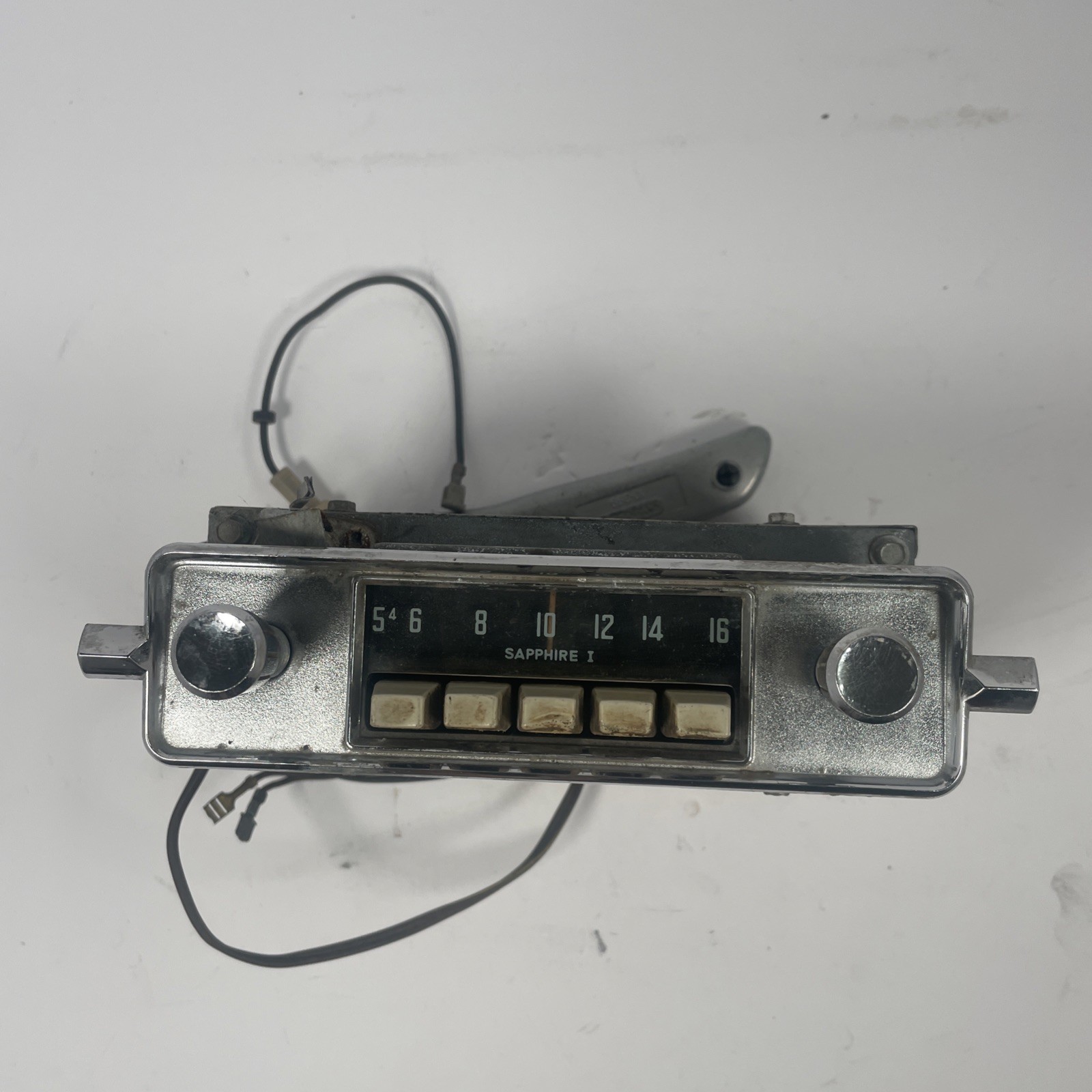 Vintage VW Bug Sapphire I AM Radio Volkswagen Not Tested 1966.