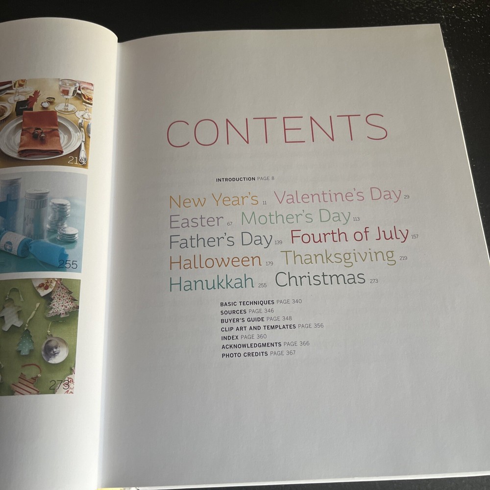 Martha Stewart 2012 Holiday Crafts Book