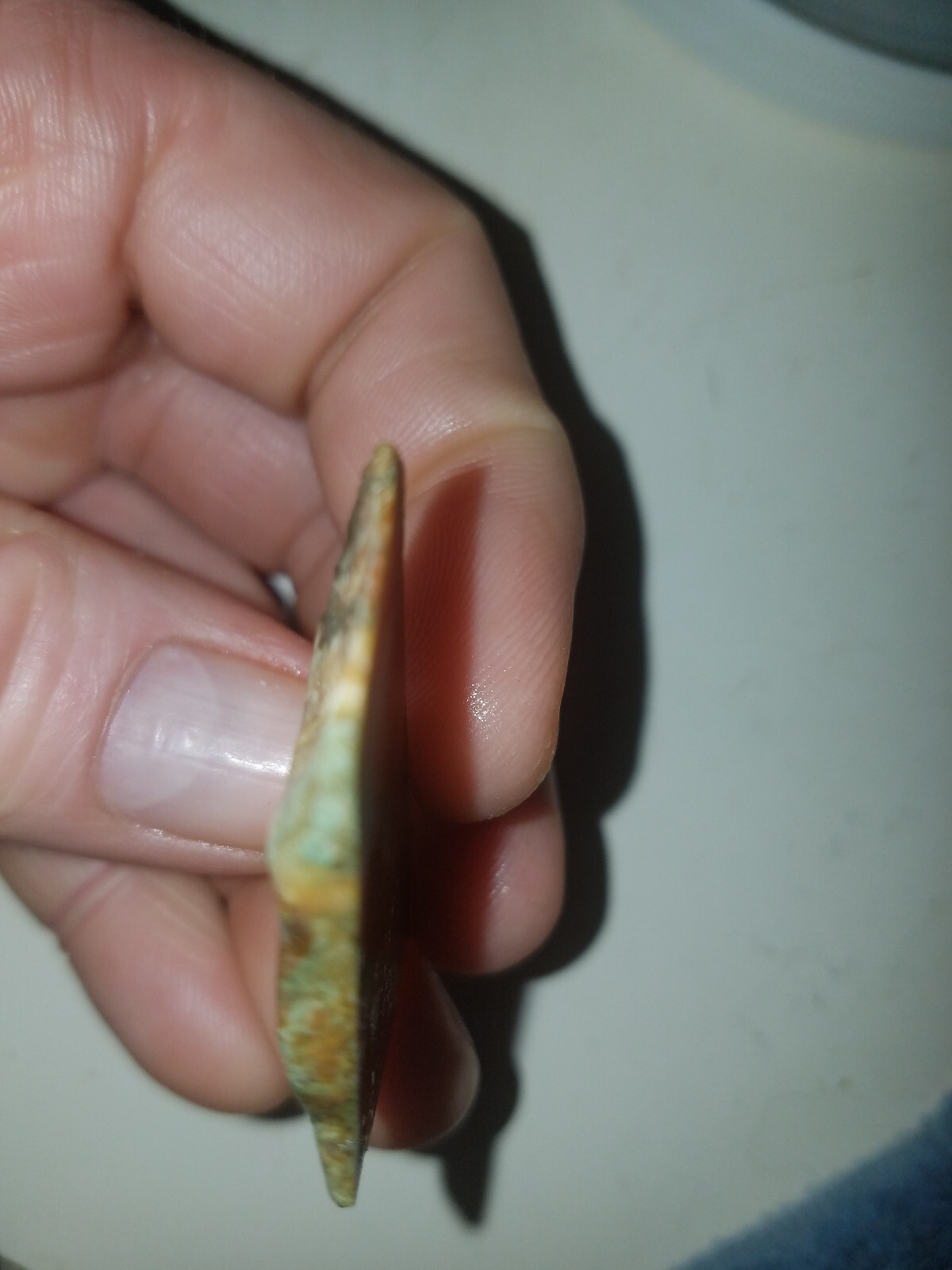 AAA+ Porcelain Vistaite Jasper Slab Oregon Rocks Cabochon JoNGD:LapidaryGreen