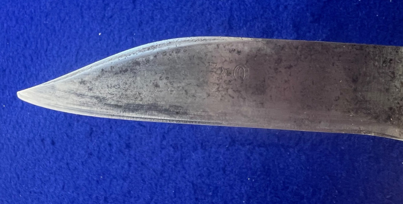 James Westa Abraham Leon Sheffield Civil War Arkansas Bowie Knife Antique