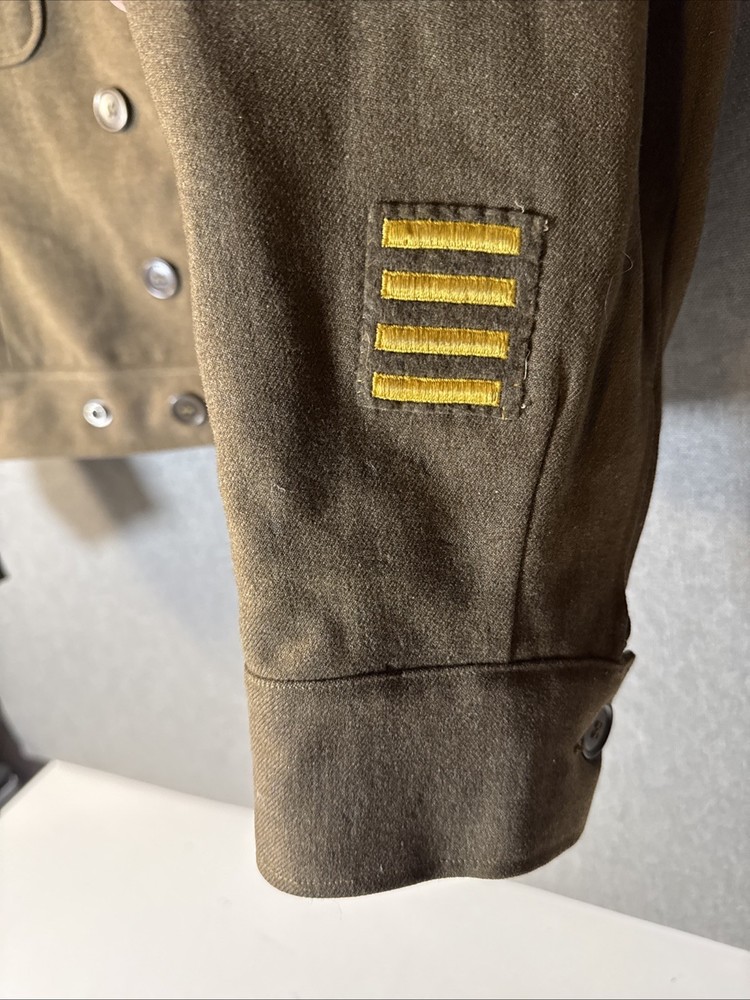 Vintage WW2 Jacket Size 36R 3rd Army Patch