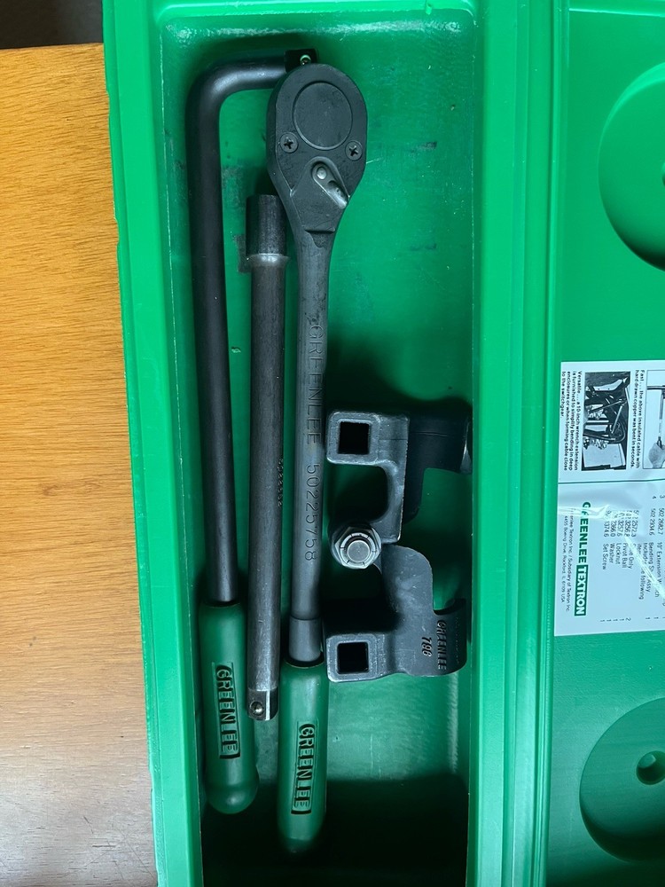 Greenlee 796 Ratchet Cable Bender