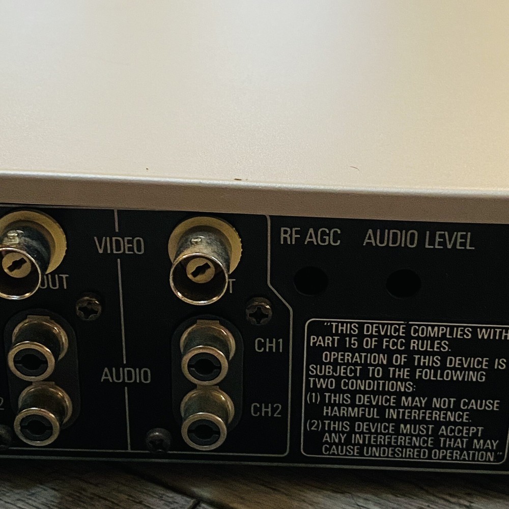 NEC PLL TV Tuner / Timer TU-831EN Untested Vtg