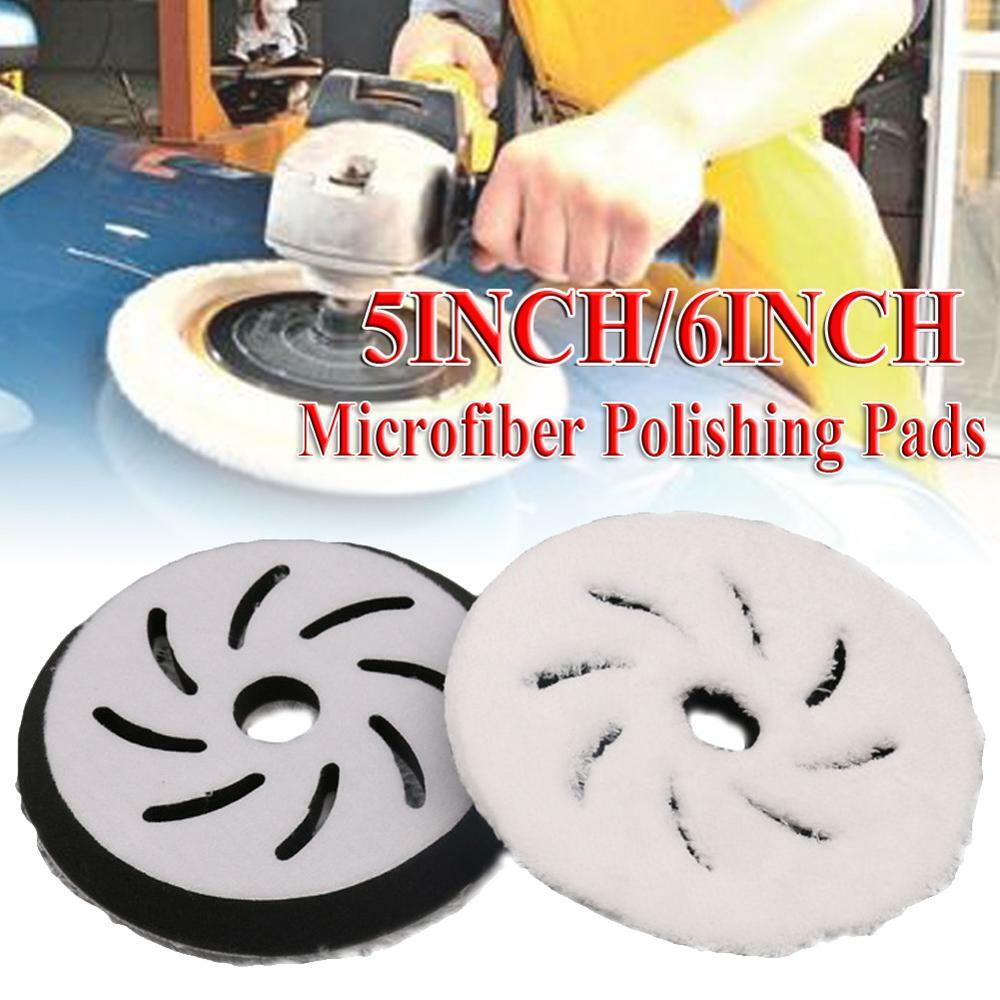 5/6Inch Car Microfiber Polishing Pad Detailing Wheel Durable Sponge  Buffing Pad