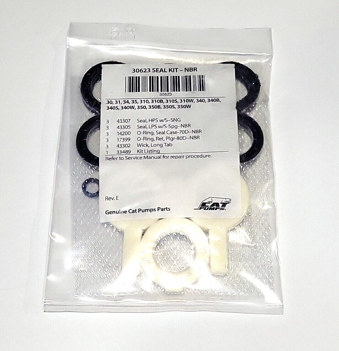 30623 CAT PUMP Seal Kit  310, 340 & 350 PUMPS **Priority Shipping